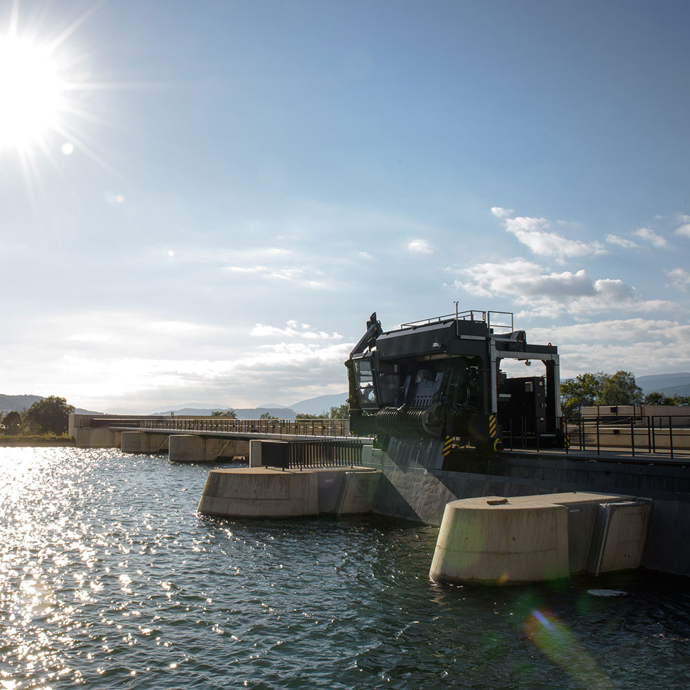 Centrale hydroélectrique de Hagneck