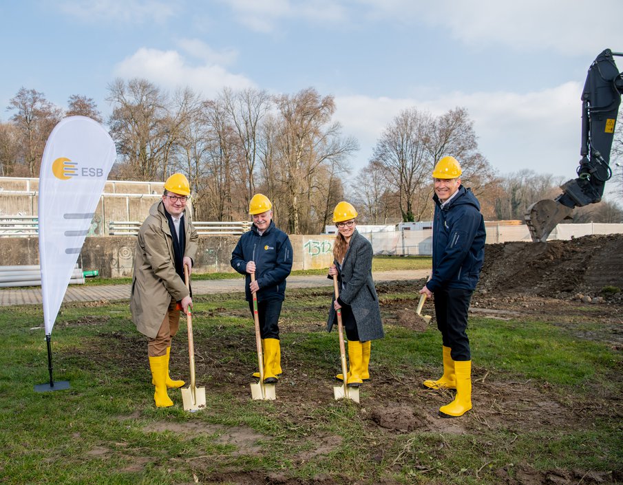 Die Bauarbeiten am neuen Seewasserwerk sind gestartet