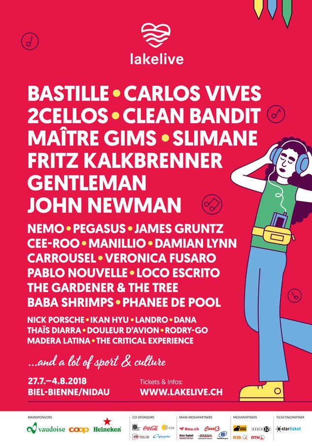 Flyer Lakelive Festival