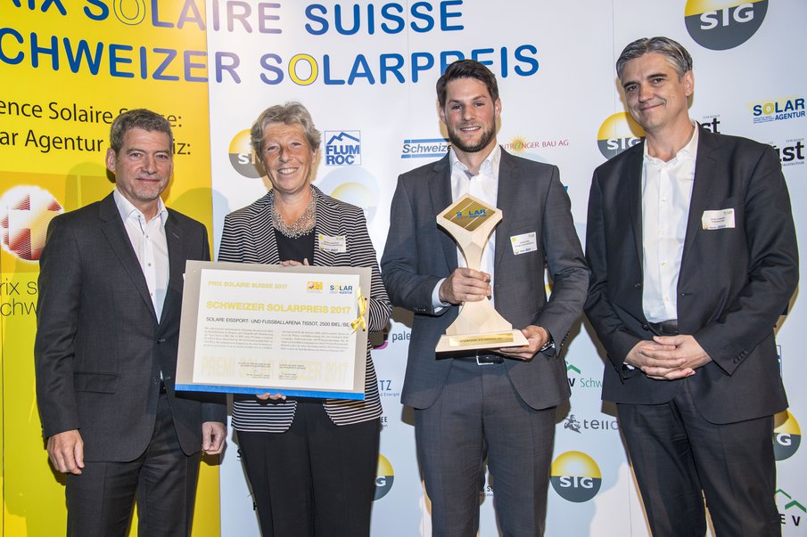 Preisverleihung Schweizer Solarpreis 2017