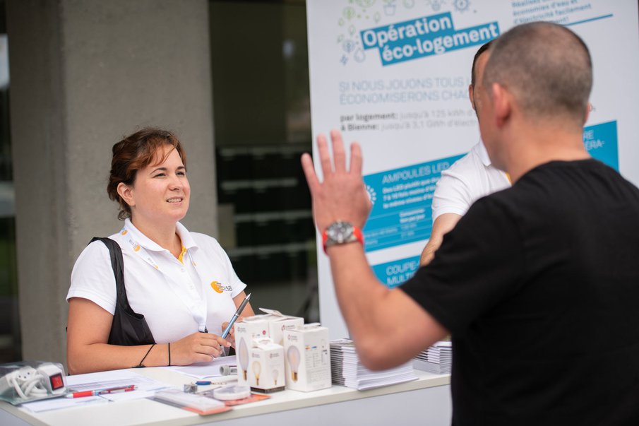 Infostand Opération éco-logement