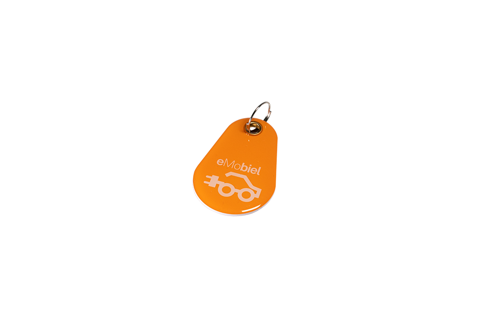 badge RFID orange
