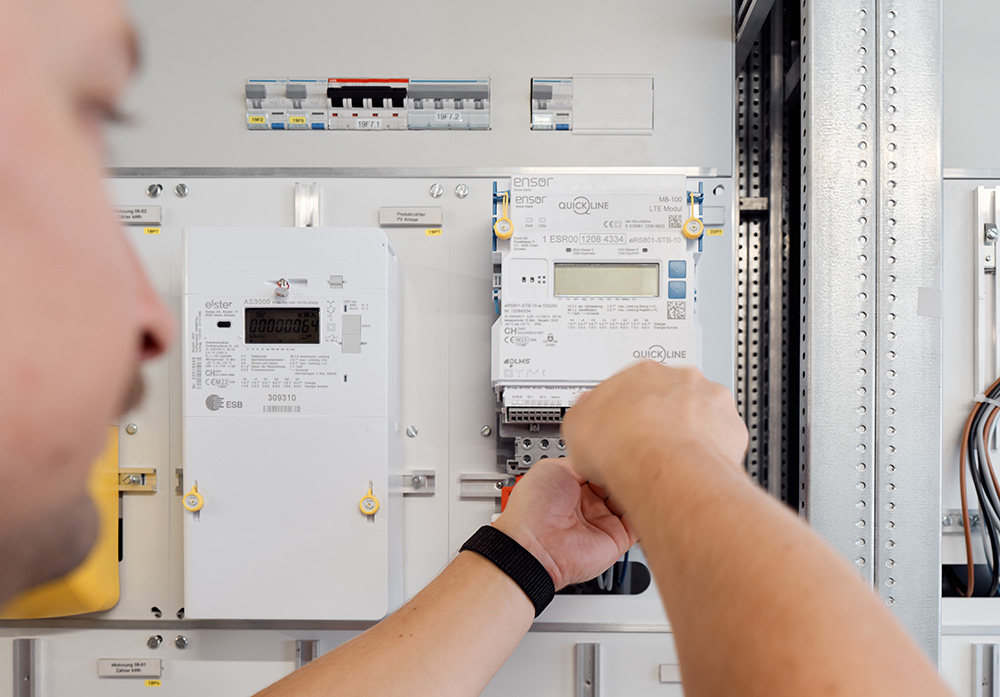 Installation d'un smart meter