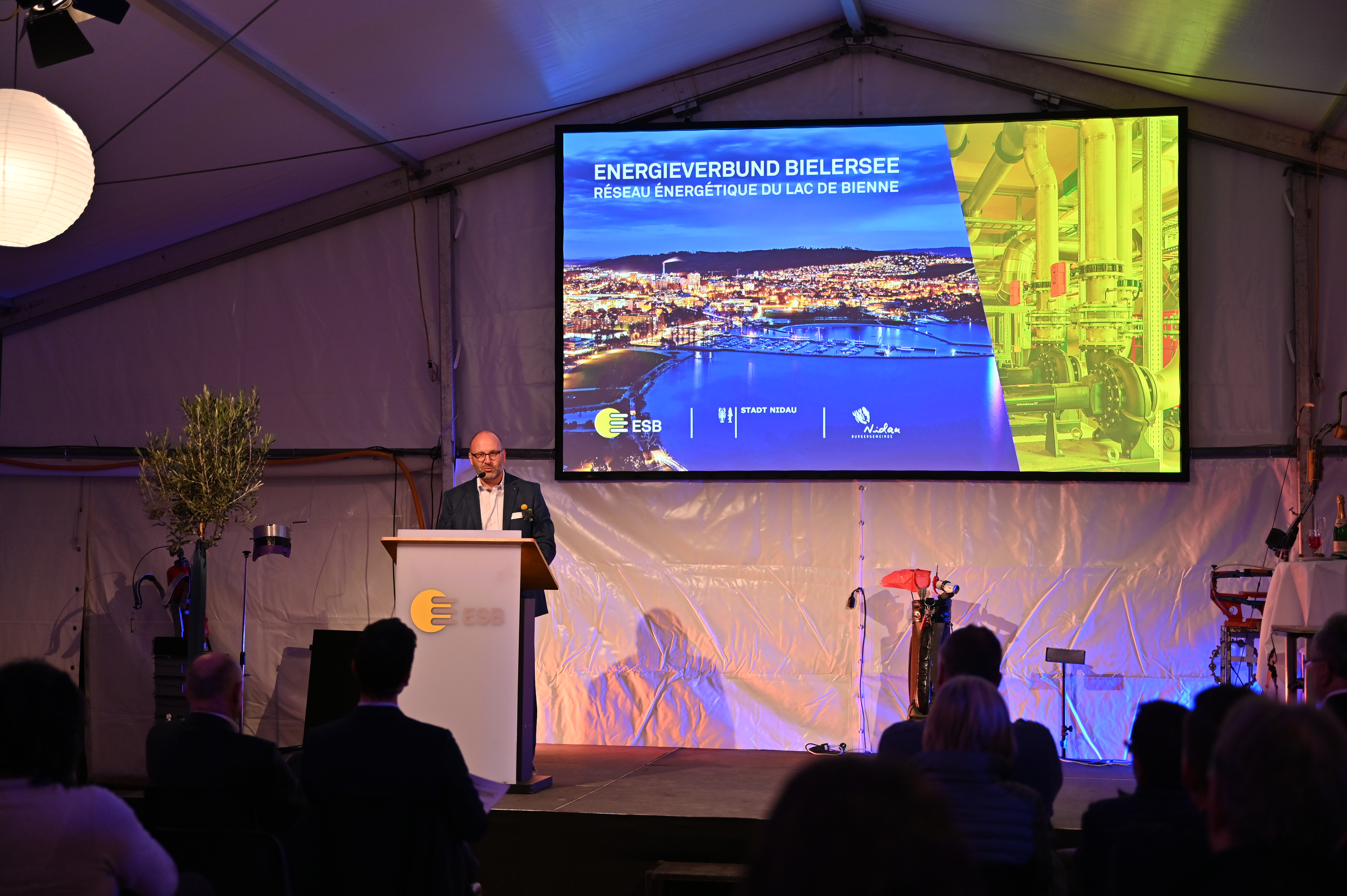 Einweihungsfeier des EVB