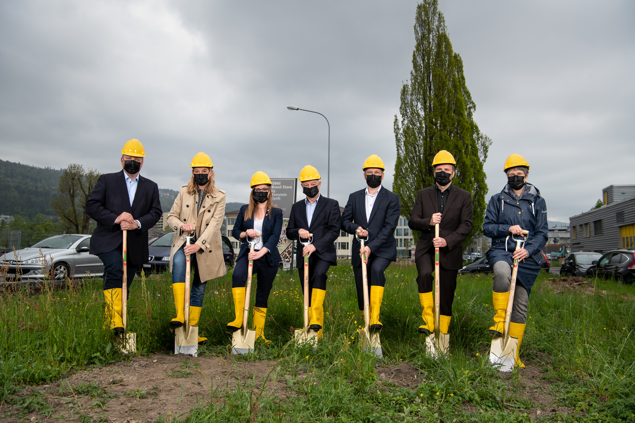 Spatenstich für den Energieverbund Bielersee