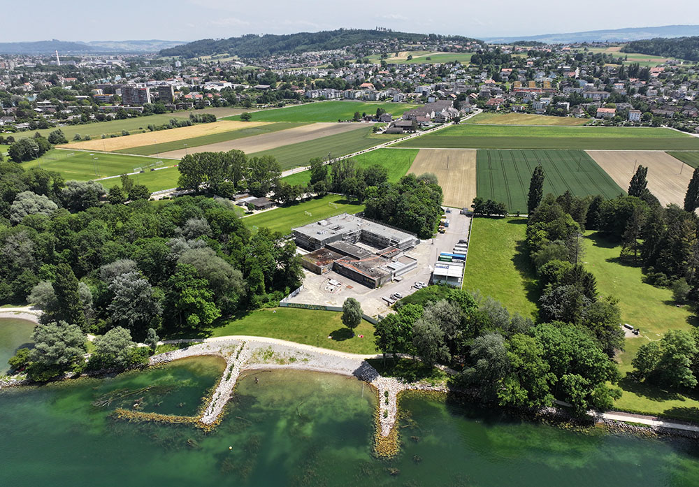 Seewasserwerk im August 2024