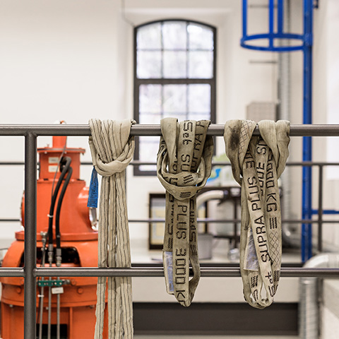 Einblick in ein Wasserkraftwerk