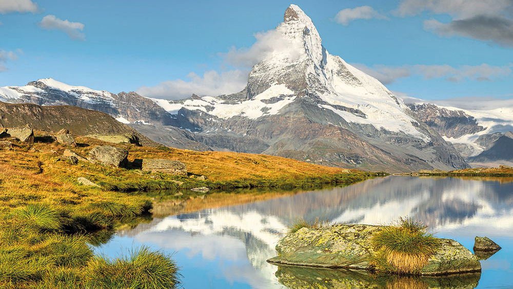 Matterhorn mit Bergsee