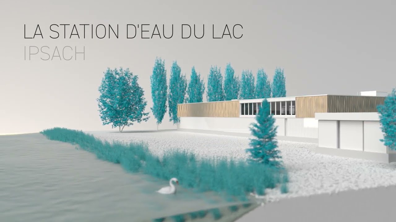 Statioin d'eau du lac - système de nettoyage